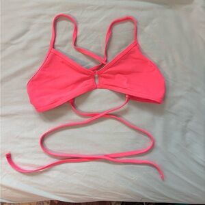 Jolyn Clothing Neon Pink Bikini Top